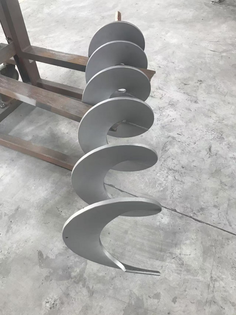 安微螺旋軸噴涂四氟